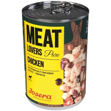 Konservi suņiem – Josera Meat Lovers Pure Chicken,