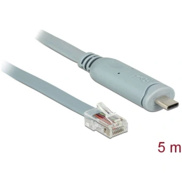 Delock Adapter USB 2.0 Type-C™ male > 1 x Serial R