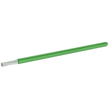 Wire; SiF; 1x0.25mm2; stranded; Cu; silicone; gree