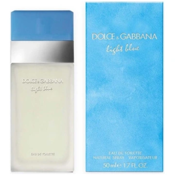 DOLCE & GABBANA - LIGHT BLUE EDT sievietēm, 50 ml