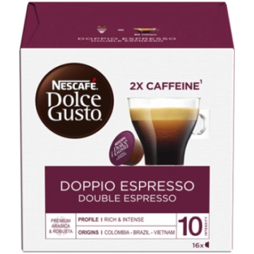 Nescafe Dolce Gusto Doppio Espresso Coffee, 16 cap