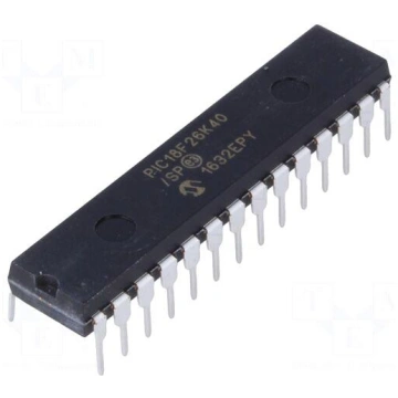 PIC microcontroller | Memory: 64kB | SRAM: 3.64kB 