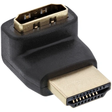 InLine HDMI adapteris, tēviņš/mātīte, uz augšu sal