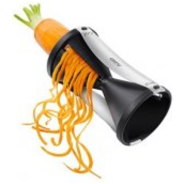 Gefu GEFU Spirelli slicer Manual Black, Silver Pla