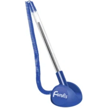 Lodīšu pildspalva statīvā FOROFIS, zila 50910_20_0