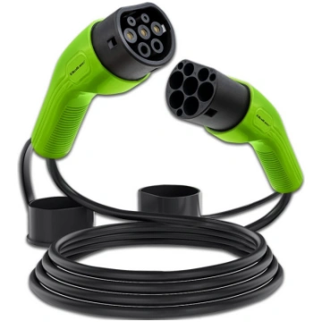 Qoltec EV cable type2 for car charging 400V 11kW 1
