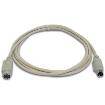 PS/2 KEYBOARD CABLE MINI DIN6 MALE - MINI DIN6 FEM