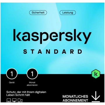 Kaspersky Standard - 1 ierīce, 1 mēnesis - Aboneme