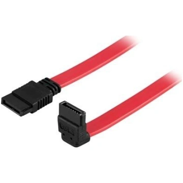 Cablexpert SATA III -kaapeli 90 degrees 50 cm puna