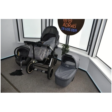 Lietots - (Lietoti) Emmaljunga NXT90 Flat Grey 3 i