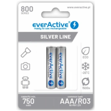 everActive™ R03/AAA akumulatori 1.2V everActive Si