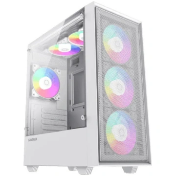 Datora korpuss GameMax Storm WH Midi Tower — balts