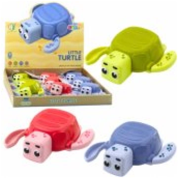 LEAN Toys Wind-Up Turtle Swimming Bath Toy Mix Col