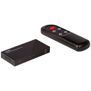 Lindy 2-Port HDMI Switch 2.1 8K60 HDR (black) 3833