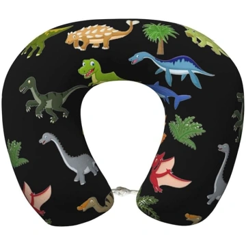 BREAUX Cartoon Dinosaur Pictures Print Travel Pill