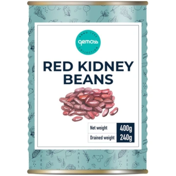 Konservētas sarkanās pupiņas 400g/240g Partner col