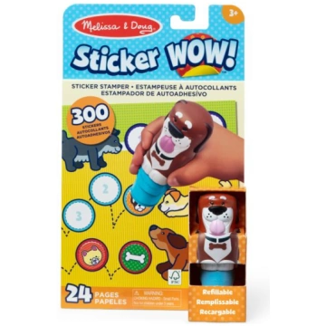 MELISSA & DOUG Uzlīmju grāmata MELISSA Sticker WOW