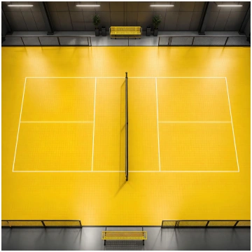 PVC Floor Covering for Pickleball - Thickness 3 mm