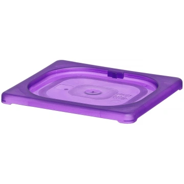 Vāks pārtikas ēdienu traukiem GN, GN 1/6, Violets,