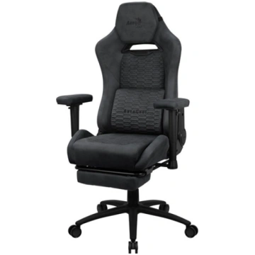 Fotel Aerocool gamingowy Royal AeroSuede Slate Gre