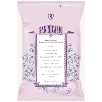 Hand-cooked extra virgin olive oil potato chips wi