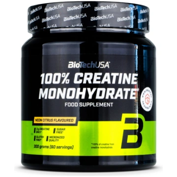 100% Creatine Monohydrate Flavoured Biotech USA 30