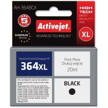 Activejet AH-364BCX Ink (replacement for HP 364XL 