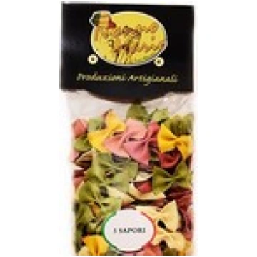 Makaroni krāsainie bantītes NONNO MARIO, 500g - 45