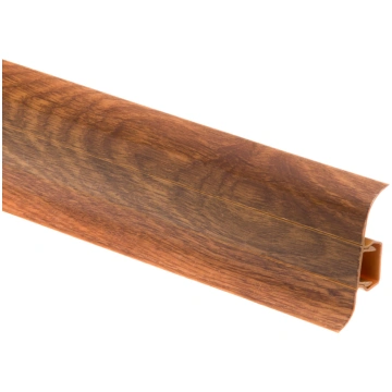 Grīdlīste CEZAR PVC, h59 mm, 2.2 m, purva ozols