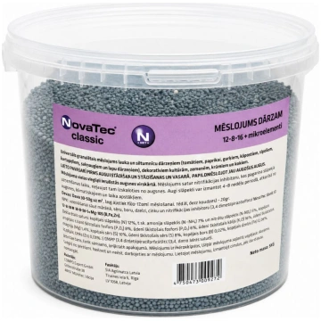 NovaTec® Classic 12-8-16(+3+TE), 5kg, Mēslojumi pi
