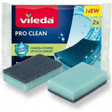 Vileda Zmywak Pro Clean 2szt. 4023103256743