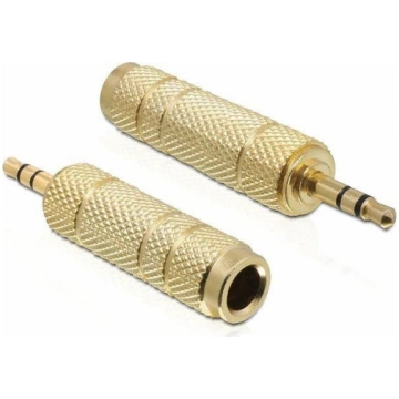 Delock Adapter Stereo plug 3.5 mm 3 pin > Stereo j