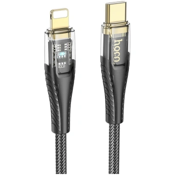 HOCO Cable USB C to Lightning PD 27W 1 2 m U121 bl