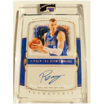 2019-20 PANINI -NATIONAL TREASURES NBA #18/25 AUTO