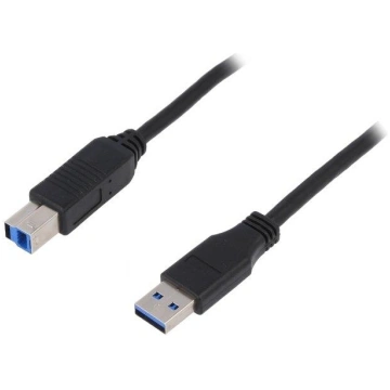 Cable; USB 3.0; USB A plug,USB B plug; nickel plat