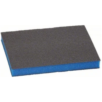 Slīpēšanas sūklis kontūrām, 68x120x13 mm, smalks, 