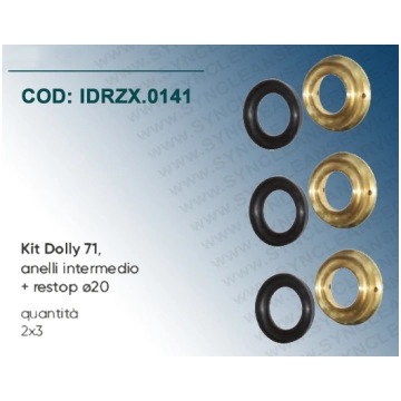 KIT DOLLY 19 (COD. KIT 71) IDROBASE (ZX.0141) Kit 