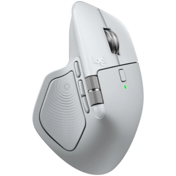 MOUSE USB WRL MX MASTER 4/WH/SILVER 910-007576 LOG
