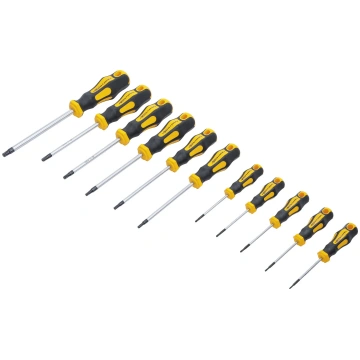 SCREWDRIVER SET | T-STAR TAMPERPROOF (FOR TORX) T6
