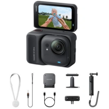 Insta360 GO Ultra Creator Black action sports came