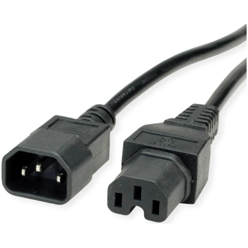 Value Power Cable IEC320/C14 Male - C15 Female, H0