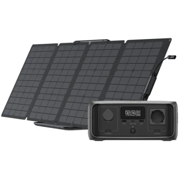 EcoFlow River 3 UPS jaudas stacija + 110W fotovolt