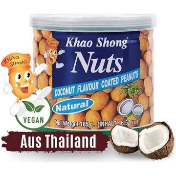 Khao Shong grauzdēti zemesrieksti ar kokosriekstu 