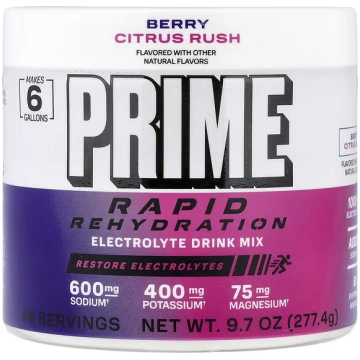 Prime Hydration, Rapid Rehydration, Electrolyte Dr