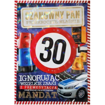 HENRY Karnet z mandatem 30-stka 553287 (5906742694
