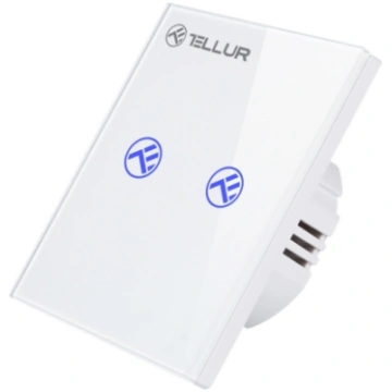 Tellur Smart WiFi switch, SS2N 2 port 1800W 10A | 