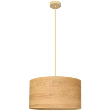 Lustra ar auklu ALBA 1xE27/15W/230V d. 45 cm brūna