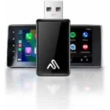 AUTOSKY Wireless Apple CarPlay/ Android Auto USB a