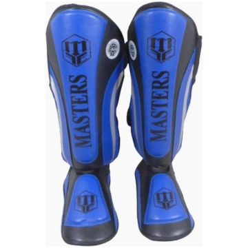 Shinguards Kickboxing Masters WAKO Blu