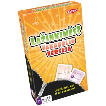 TACTIC Board Game Spēle Saderēsim Party ceļojumu (